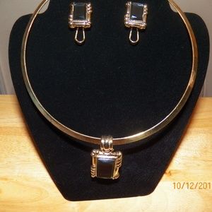 necklace and earring set